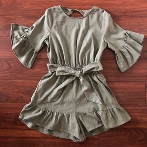 Showpo Sage Playsuit 💚